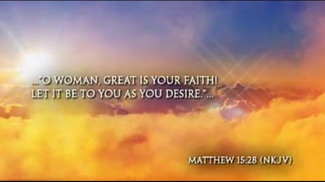 About: Great is your faith